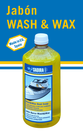 Jabón para Barco Sadira Wash and Wax