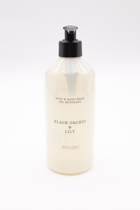 Jabón perfumado de 500ml Black Orchid & Lily. Boutique CERERIA MOLLA 1899