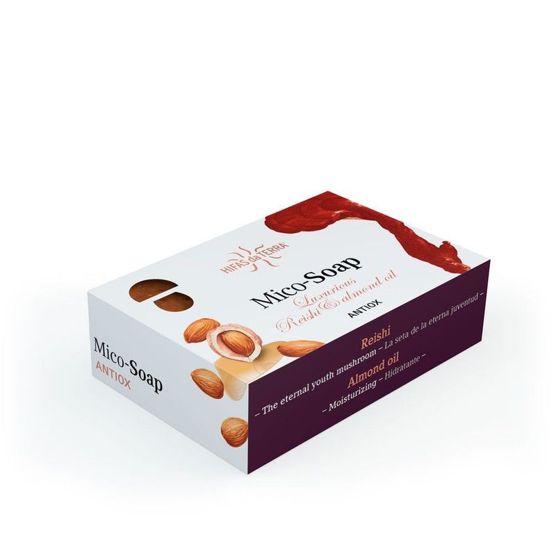 Jabon Reishi Y Aceite De Almendras Bio Hifas Da Terra