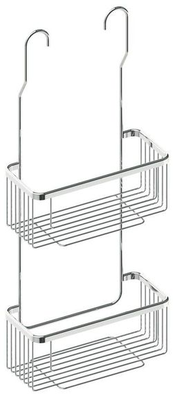 Jabonera Doble Grifo Cromo  AC_197 PyP