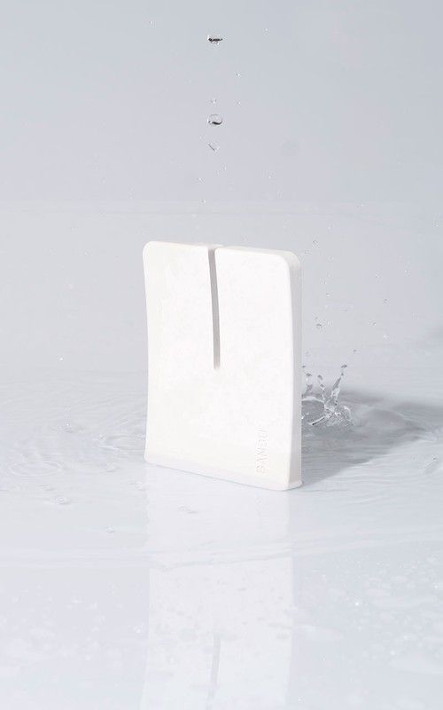 Jabonera mini blanca