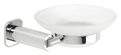 Jabonera pared cristal Basic cromo BC-09 Pyp