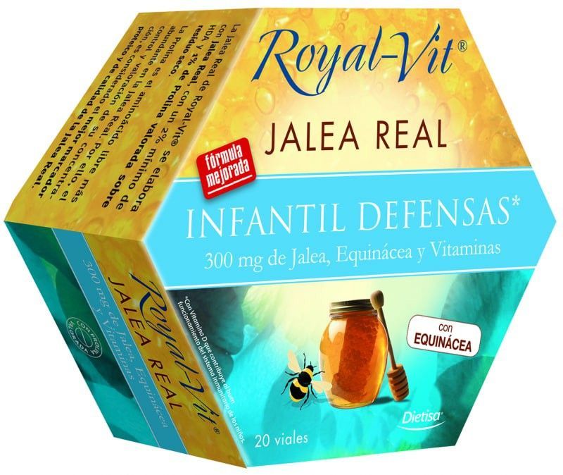Jalea Real Royal Vit Infantil 20 viales Dielisa