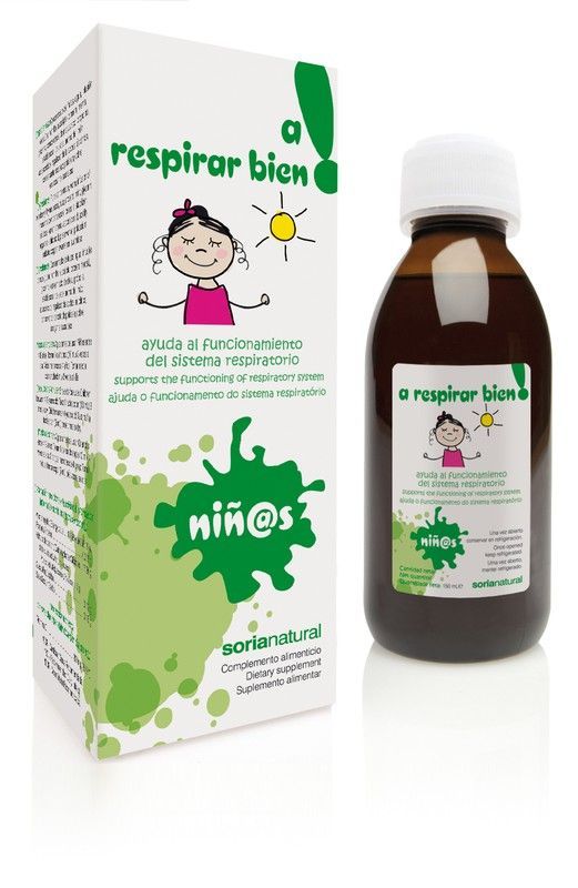 Jarabe Infantil A Respirar Bien 150ml Soria Natural