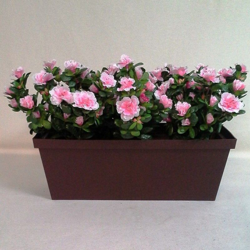 Jardinera Azaleas Artificiales