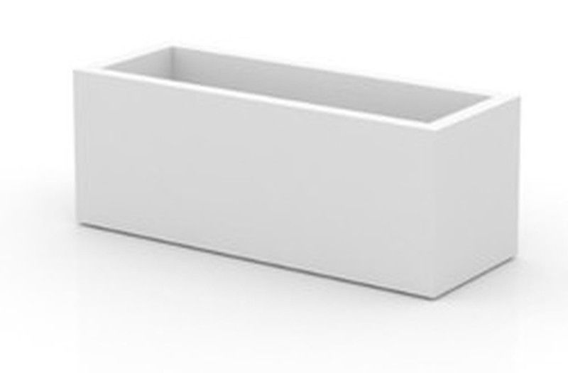 Jardinera rectangular 120x50x50 de resina By studio Vondom
