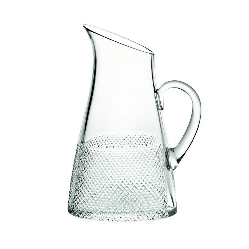 Jarra de cristal transparente, Ø 15,5 x 26 cm | Splendour