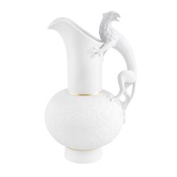 Jarra de porcelana en blanco, 19,2 x 16,3 x 31,3 cm | Gryphus