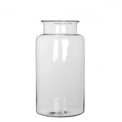 Jarrón Cristal Mathew Ø14,5/19X H35CM