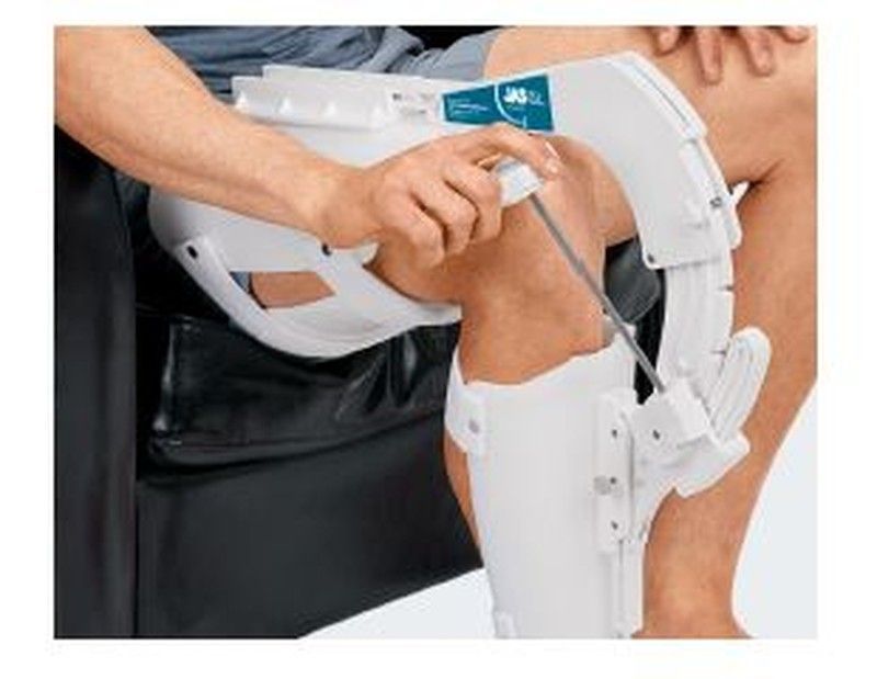 JAS GL Knee Flexion Device. Sistema JAS para Flexión de rodilla