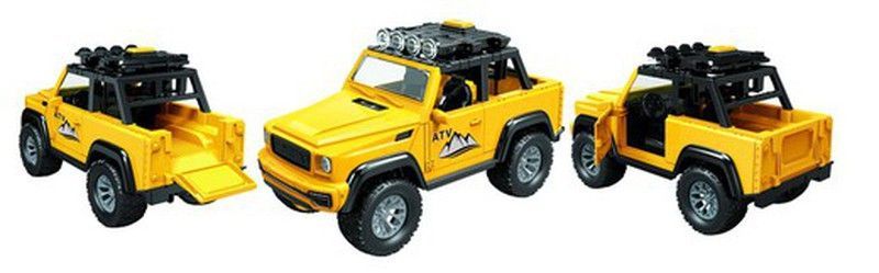 Jeep de Fricción con luz y sonido