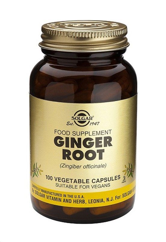 Jengibre 100 Vcápsulas Solgar