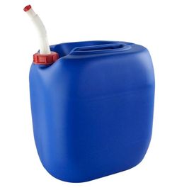 Jerrican apilable 30L Azul con manguera