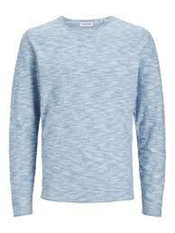 Jersey básico fino jaspeado Jack & Jones Faded Denim