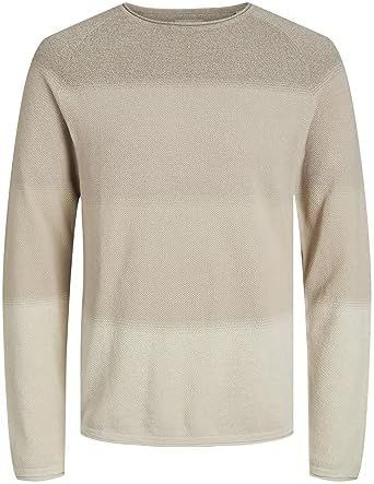 Jersey con bandas color Jack & Jones Oatmeal