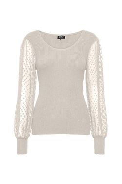 Jersey con mangas gasa Only Pumice Stone