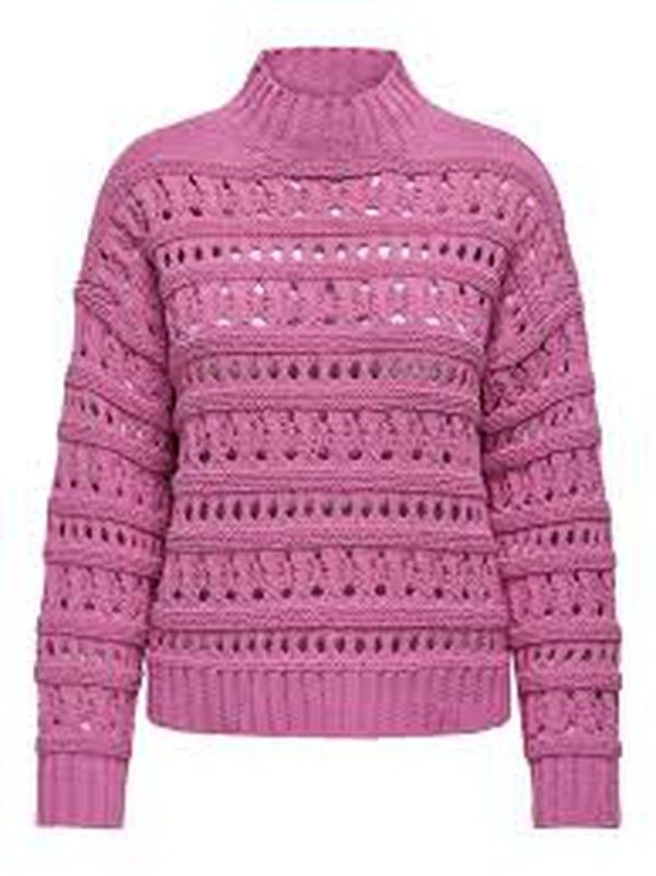 Jersey corto con calados Only Pink