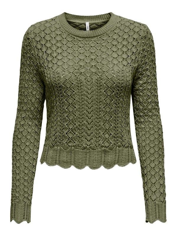 Jersey corto de punto calado Only Kalamata