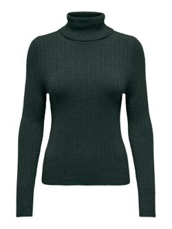 Jersey de cuello alto trenzas Only Scarab