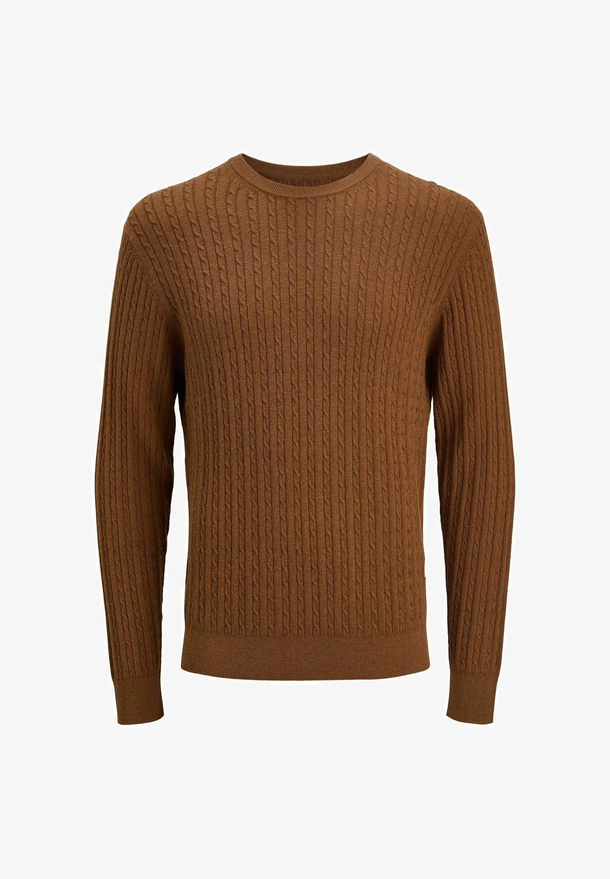 Jersey de cuello redondo con trenzas Jack & Jones Monks Robe