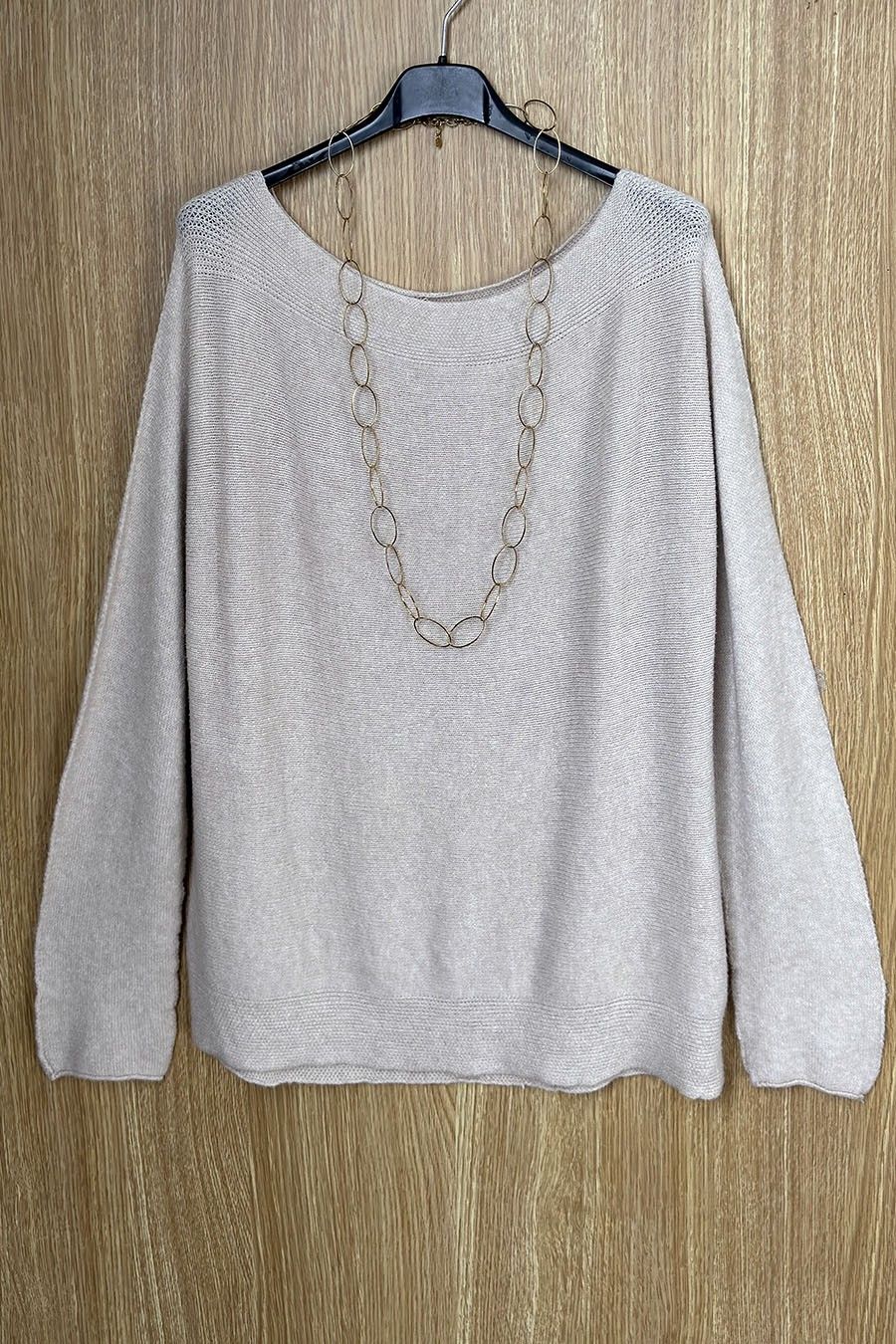 Jersey de lana Belma beige