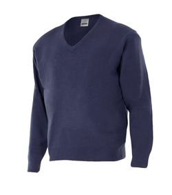 Jersey Punto Fino Con Cuello En Pico Referencia 104