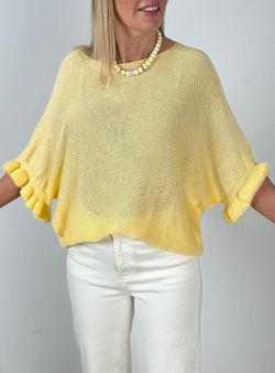 Jersey tres flores amarillo