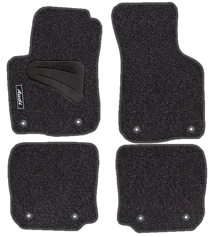 JGO. ALFOMBRAS DIAMOND JASPEADA MOD. AUDI A-3  (9/96-5/03) con fijación específica