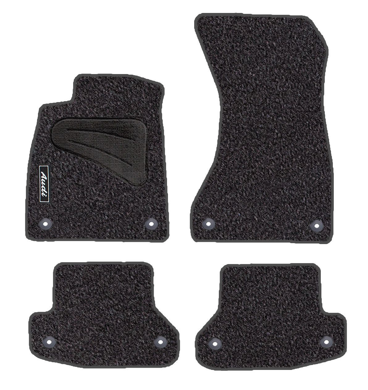 JGO. ALFOMBRAS DIAMOND JASPEADA MOD. AUDI A5 II (F53) COUPE (2016-) 2F - 2P+2C+4T