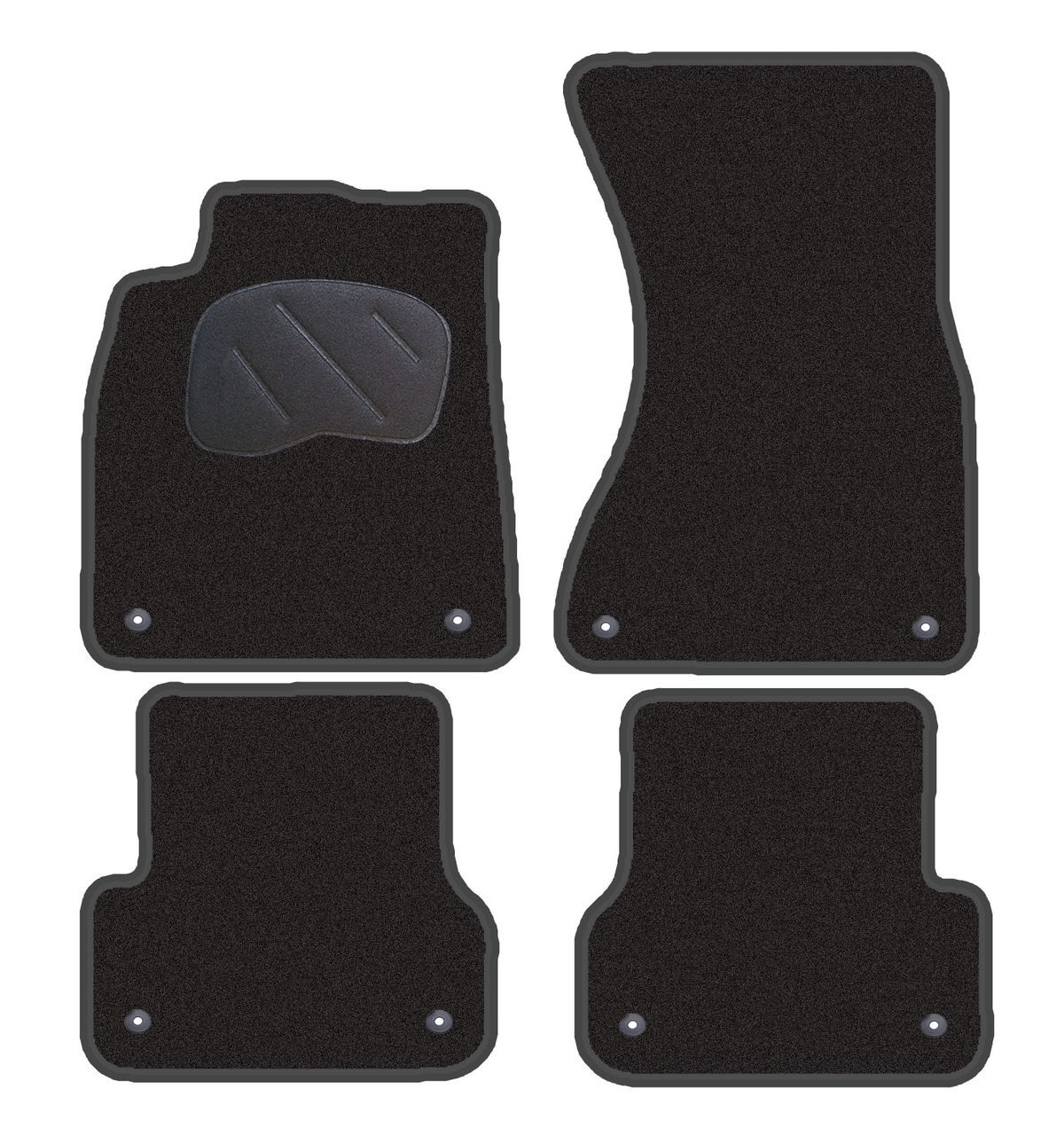 JGO. ALFOMBRAS DIAMOND JASPEADA MOD. AUDI A7 SPORTBACK 5P 2010-