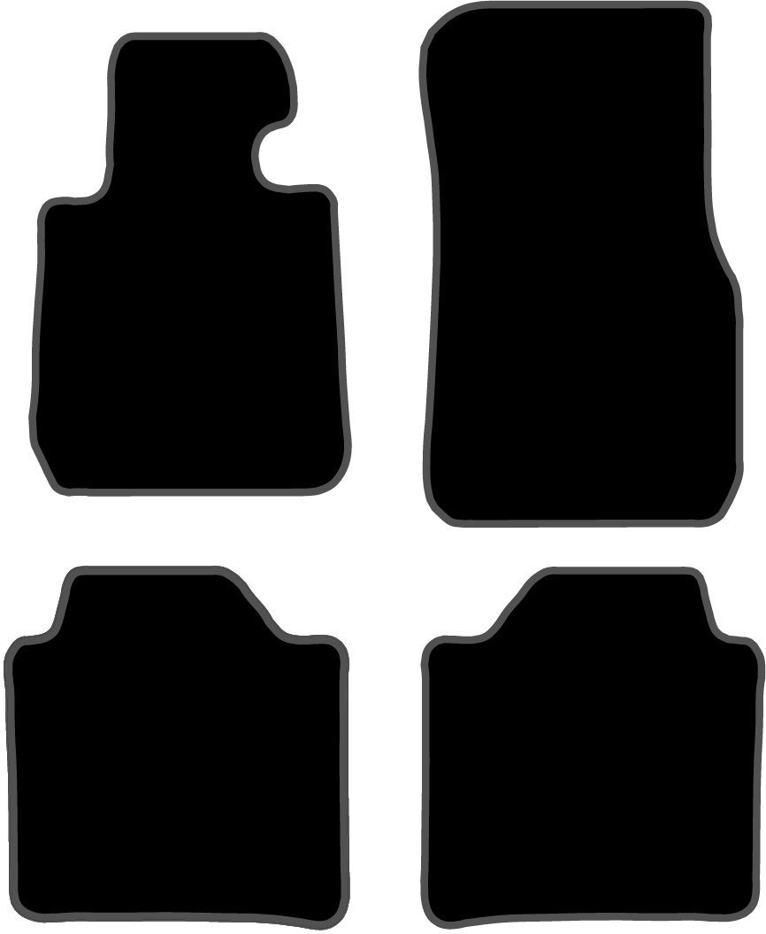 JGO. ALFOMBRAS DIAMOND JASPEADA MOD. BMW SERIE 3 GT F34 con fijación velcro