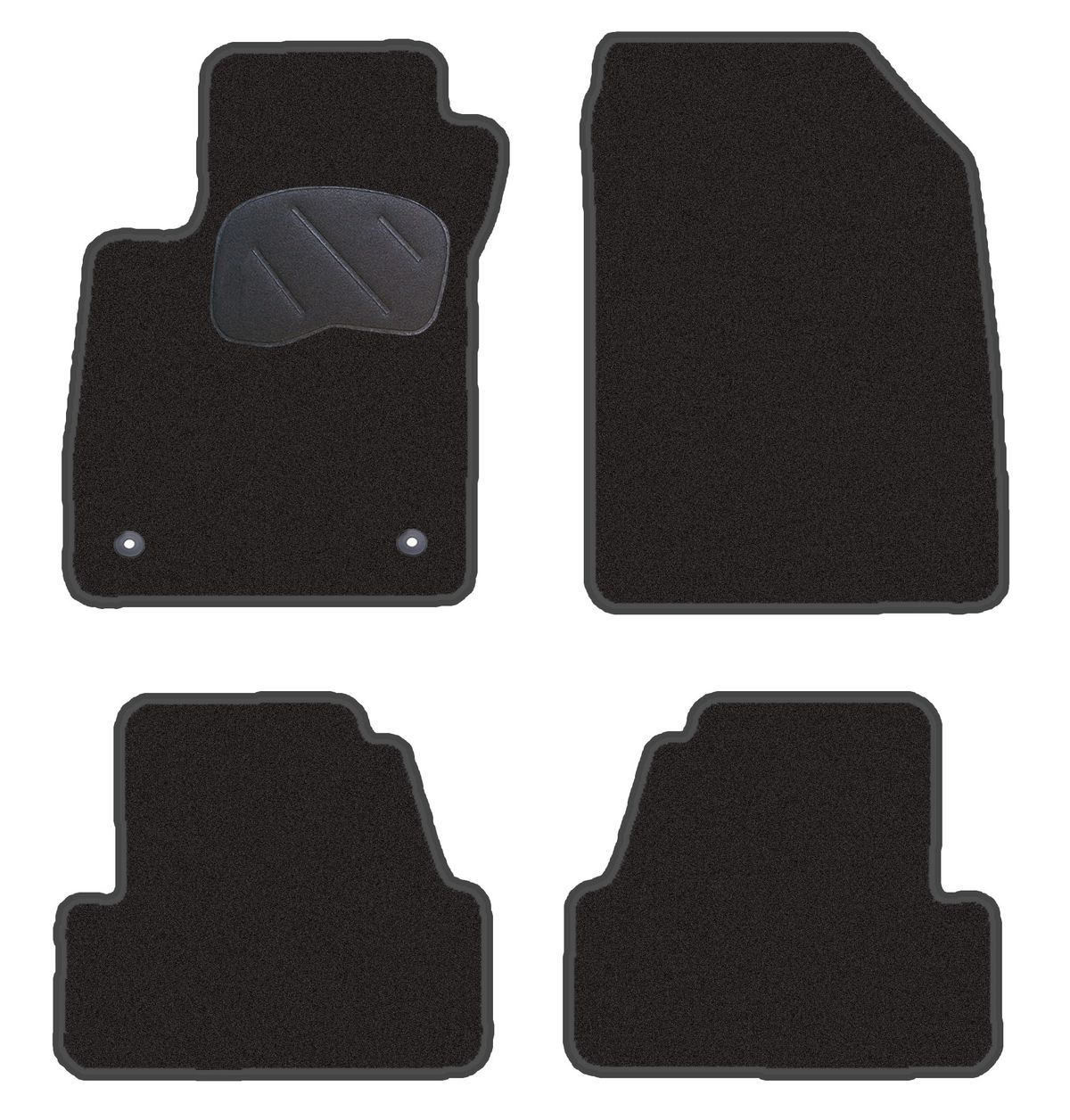 JGO. ALFOMBRAS DIAMOND JASPEADA MOD. CHEVROLET TRAX