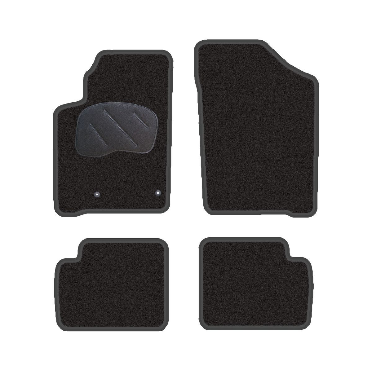 JGO. ALFOMBRAS DIAMOND JASPEADA MOD. CITROËN BERLINGO (9/96-08) con fijación