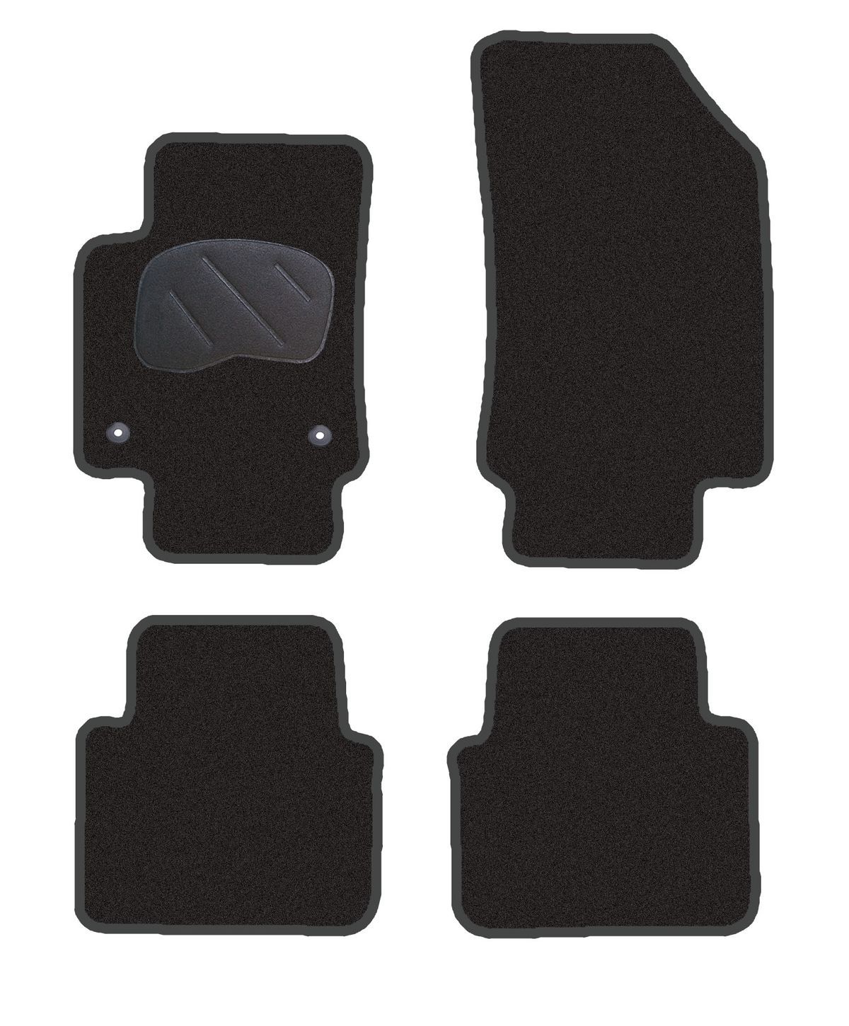 JGO. ALFOMBRAS DIAMOND JASPEADA MOD. CITROËN C3 AIRCROSS (2019-) 2F - 2P+2C