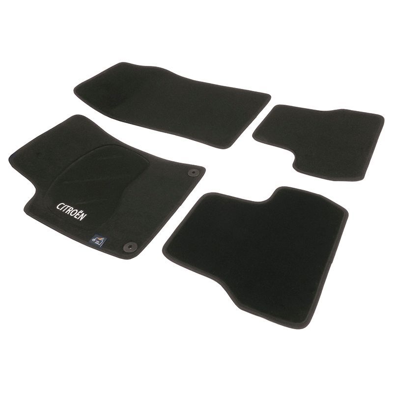 JGO. ALFOMBRAS DIAMOND JASPEADA MOD.  CITROËN C3 / DS3 ( 10- ) con fijación