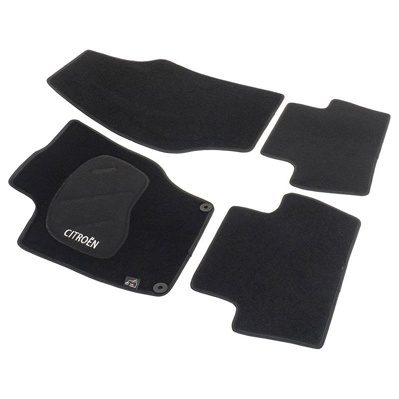 JGO. ALFOMBRAS DIAMOND JASPEADA MOD. CITROËN C4 (10-) con fijación específica
