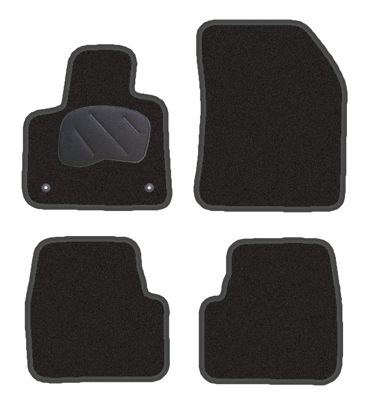 JGO. ALFOMBRAS DIAMOND JASPEADA MOD. CITROËN C5 AIRCROSS (19-) 2F - 2P