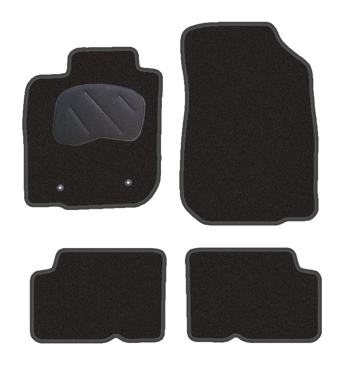 JGO. ALFOMBRAS DIAMOND JASPEADA MOD. DACIA DUSTER (10-) con fijación específica