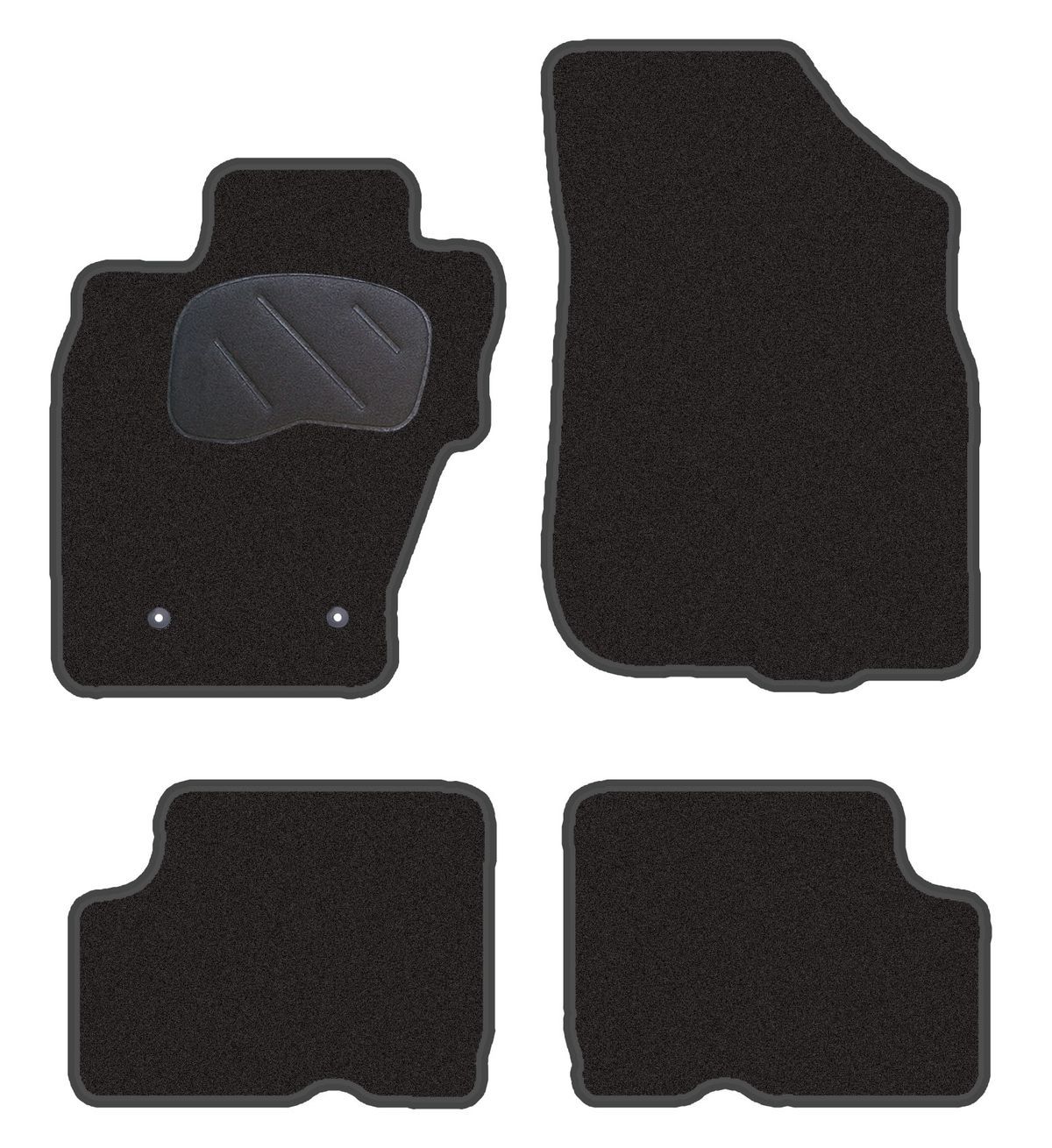 JGO. ALFOMBRAS DIAMOND JASPEADA MOD. DACIA DUSTER 2014- 5P.