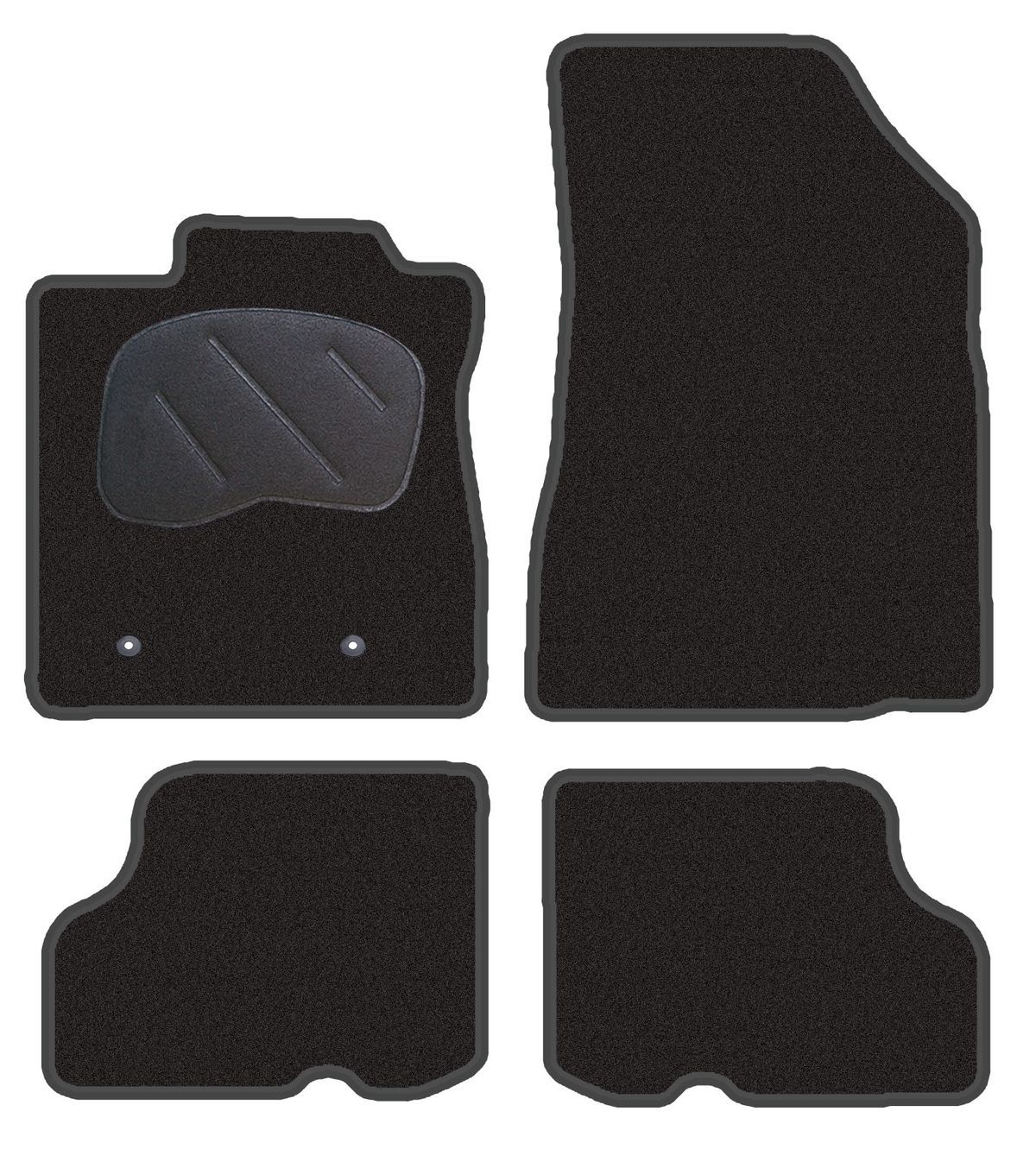 JGO. ALFOMBRAS DIAMOND JASPEADA  MOD.  DACIA SANDERO STEPWAY  (09-) con