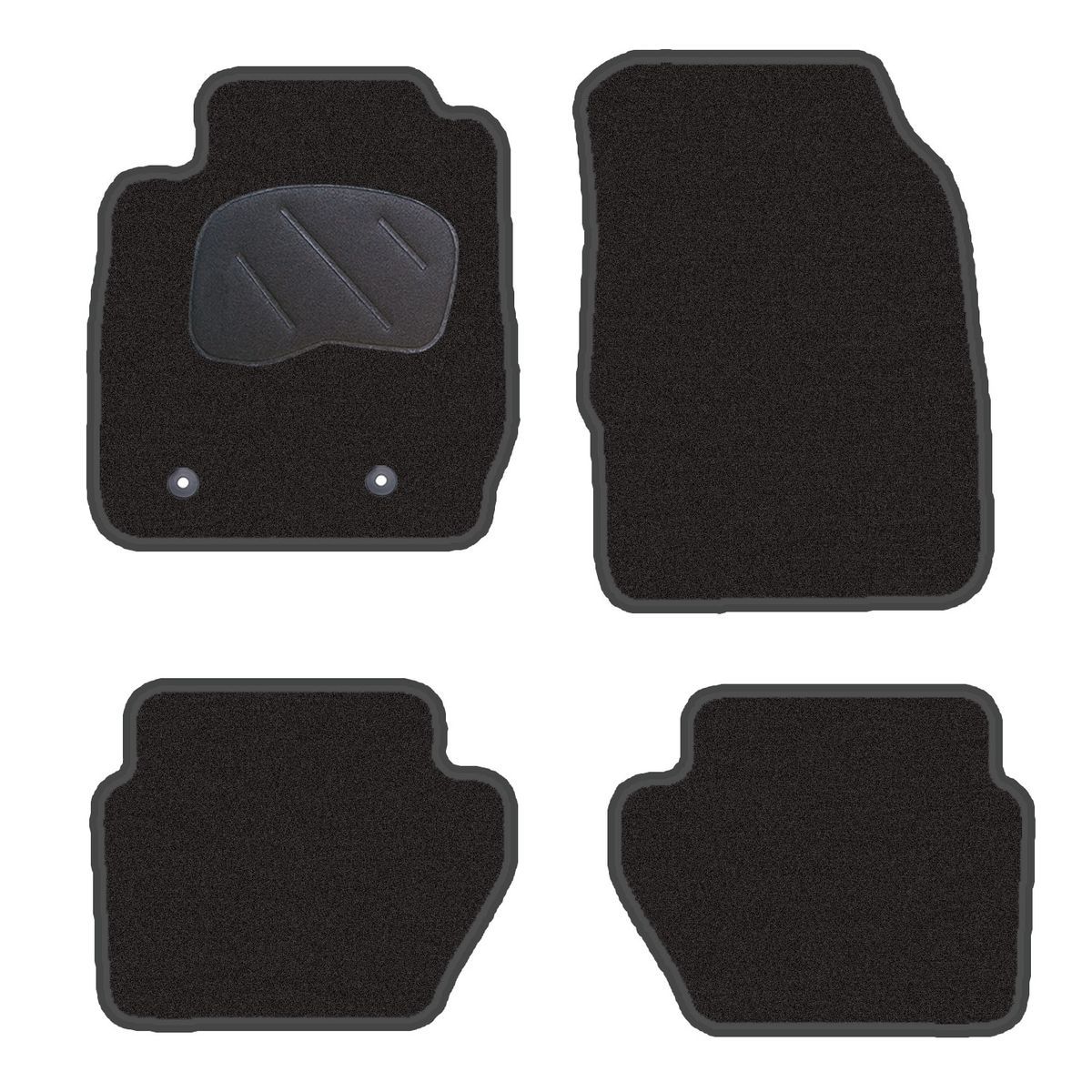 JGO. ALFOMBRAS DIAMOND JASPEADA MOD. FORD ECOSPORT 5P (12-)