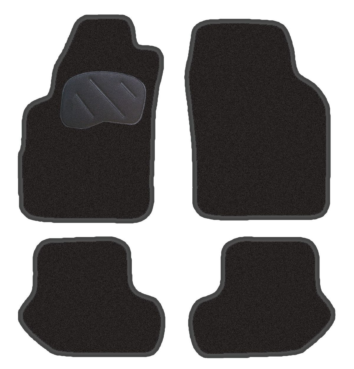 JGO. ALFOMBRAS DIAMOND JASPEADA MOD. FORD KA (10/96-08)