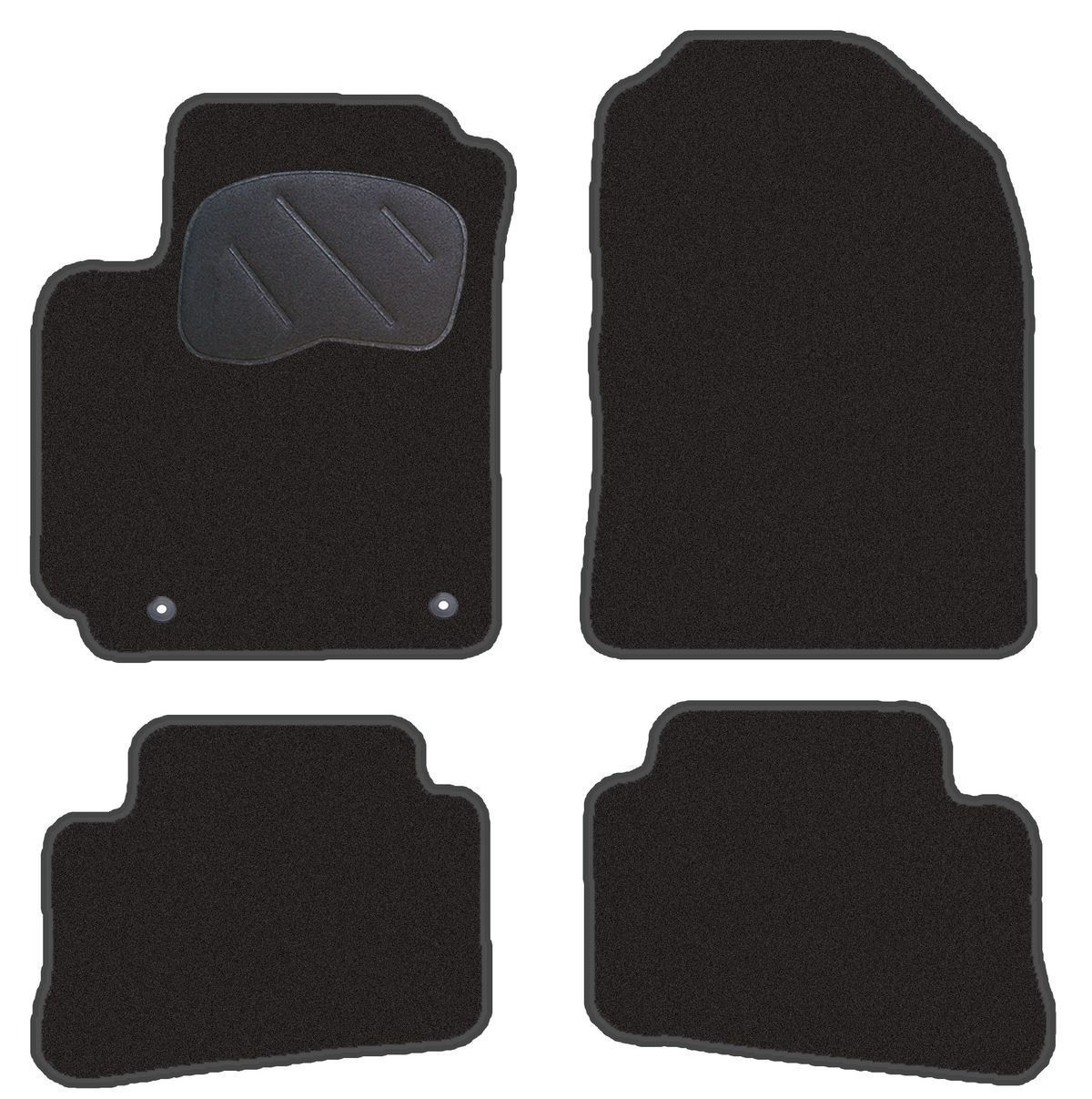 JGO. ALFOMBRAS DIAMOND JASPEADA MOD. HYUNDAI KONA ( 17- )