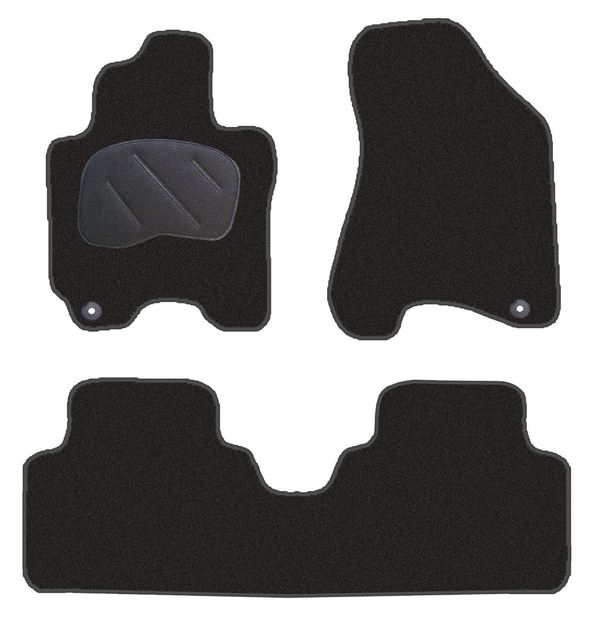 JGO. ALFOMBRAS DIAMOND JASPEADA MOD. KIA SPORTAGE (10/04-10) con fijación