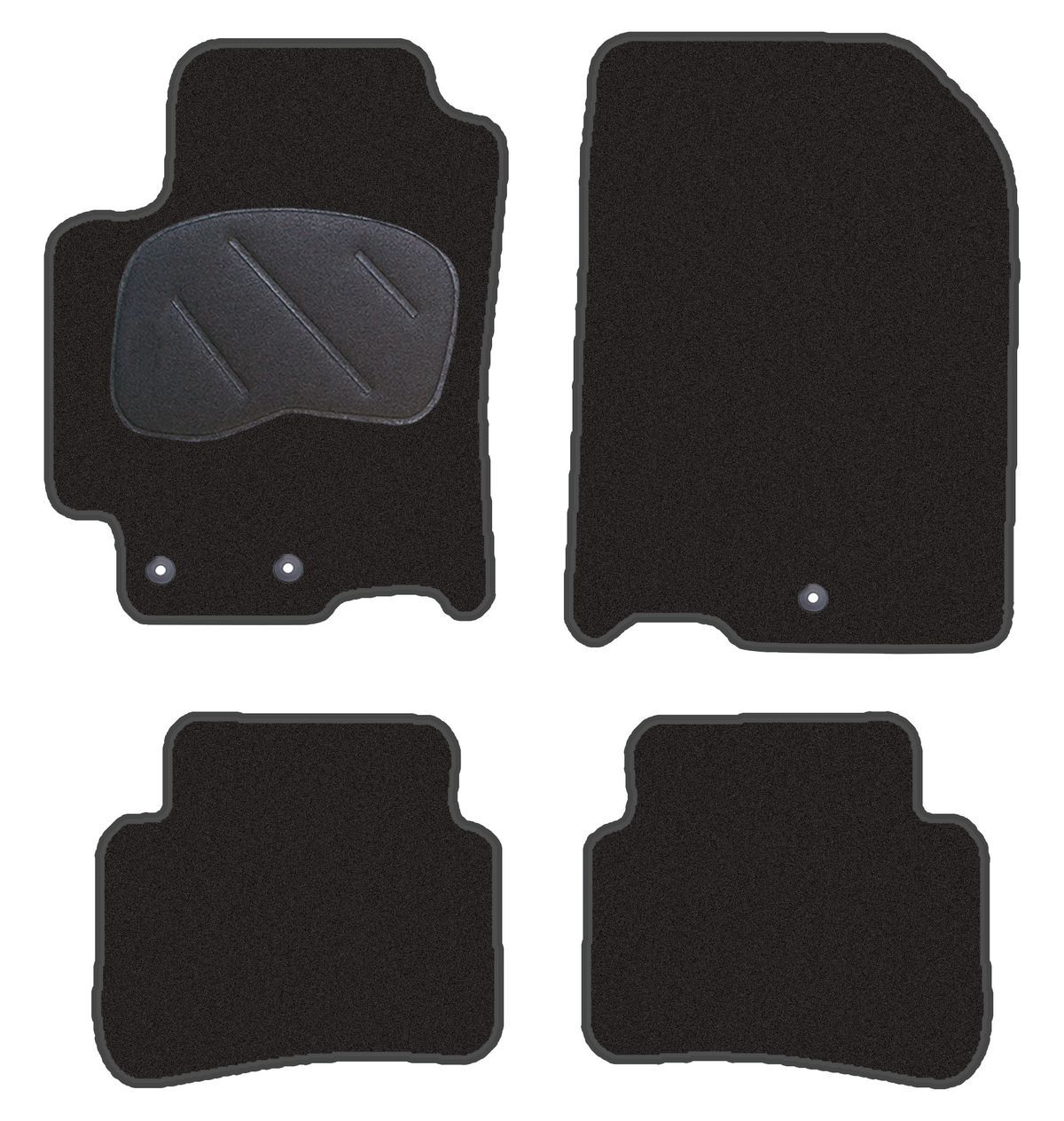 JGO. ALFOMBRAS DIAMOND JASPEADA MOD. KIA STONIC ( 17- )