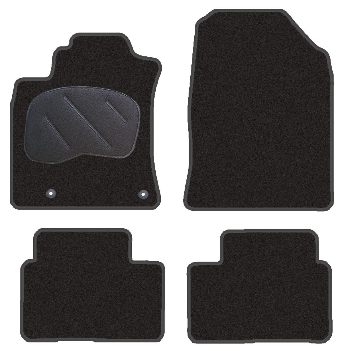 JGO. ALFOMBRAS DIAMOND JASPEADA MOD. KIA XCEED (2019-)2F - 1P