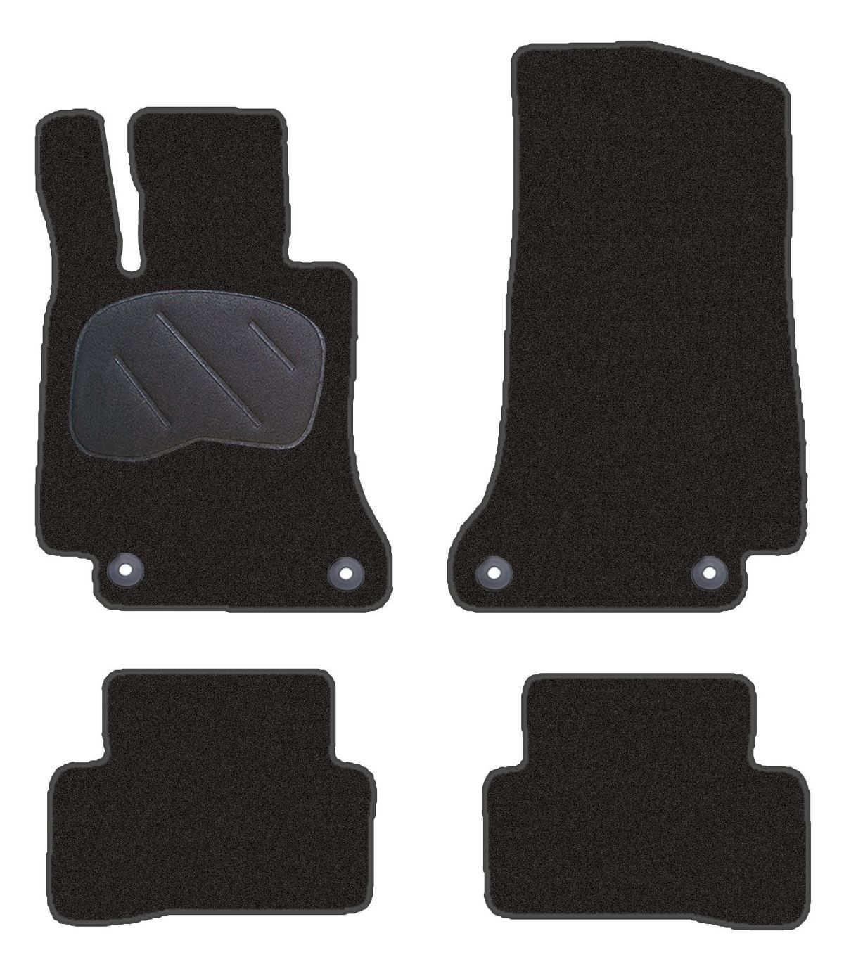 JGO. ALFOMBRAS DIAMOND JASPEADA MOD. MERCEDES C.205 ( 14- )