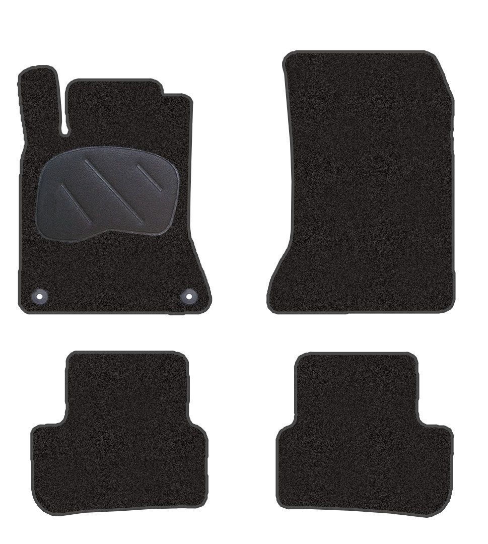 JGO. ALFOMBRAS DIAMOND JASPEADA MOD. MERCEDES CLASE CLA C117 4P (13-)