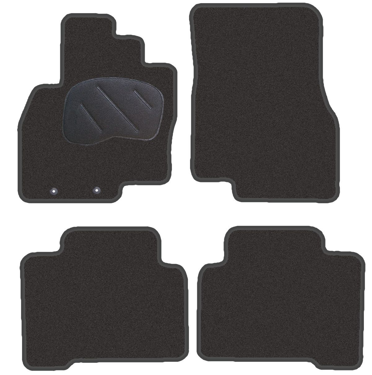 JGO. ALFOMBRAS DIAMOND JASPEADA MOD. MITSUBISHI GRANDIS (03-11)2F - 2P