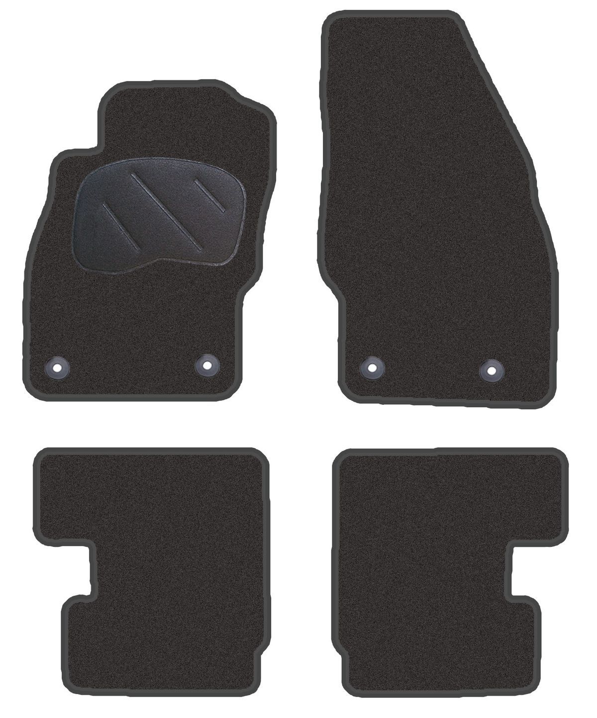 JGO. ALFOMBRAS DIAMOND JASPEADA MOD. OPEL ADAM (2013)